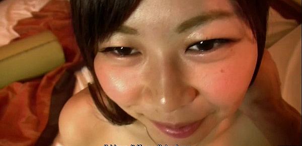  Uncensored Japanese amateur POV blowjob in hotel Subtitles